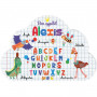 Alexis - Set de table prénom éducatif pour enfant