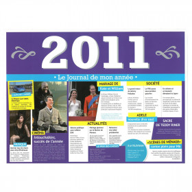 Set de Table : 2011 - Le Journal de mon année