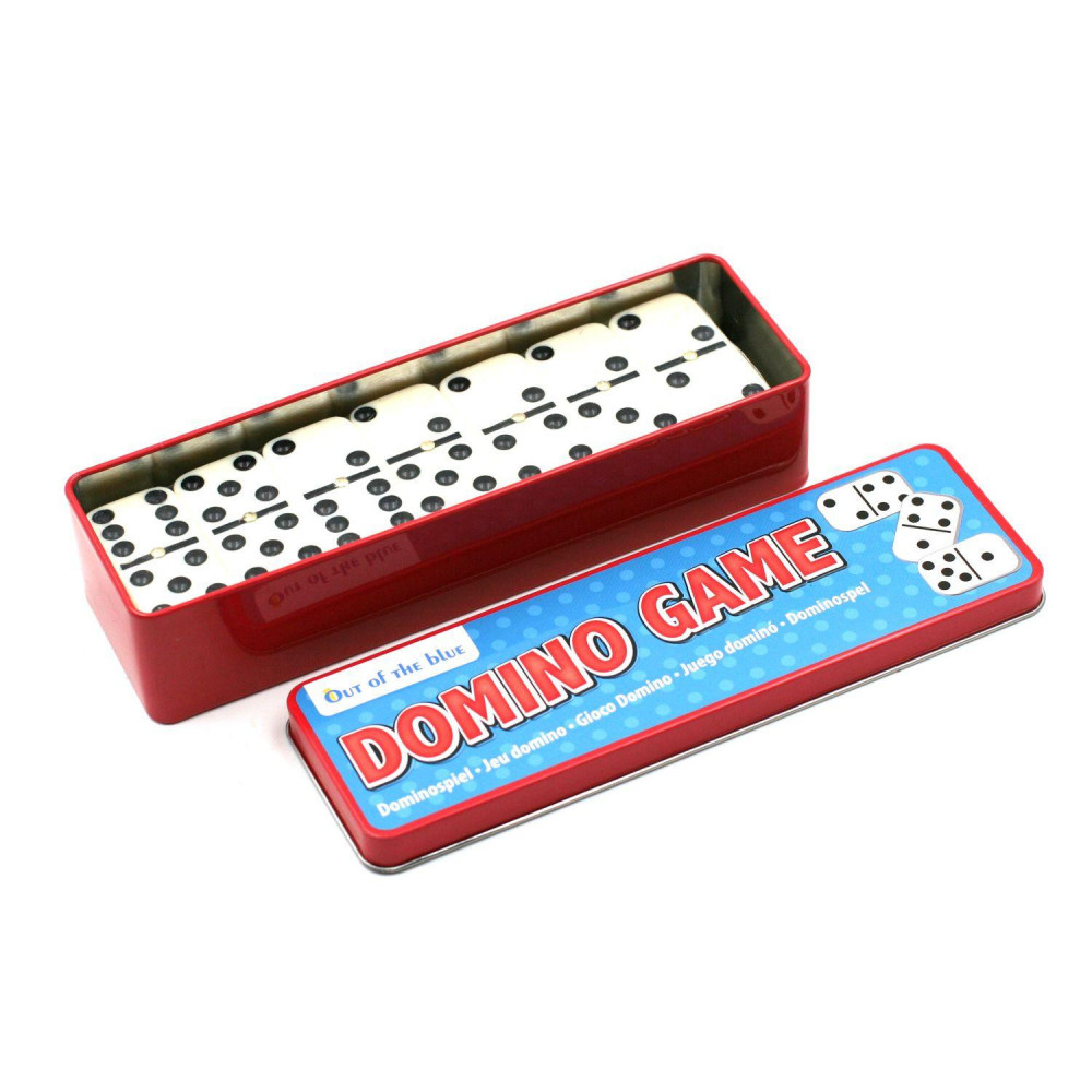 Jeu de 28 dominos en braille et magnétique avec chiffres agrandis