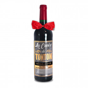 Bouteille de Vin | Vin Rouge "La Cuvée de Tonton"