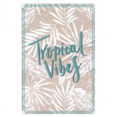 Plaque Summer - Tropical Vibes
