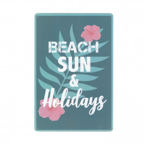 Plaque Summer - Beach Sun and Holidays