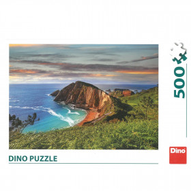 Puzzle 500 pièces marque dino - Récif Marin