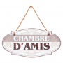 Plaque à suspendre CHAMBRE D'AMIS