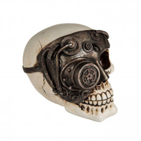 Crâne de déco avec un Cache-¼il Engrenages