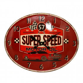 Pendule Super Speed 39x49 cm