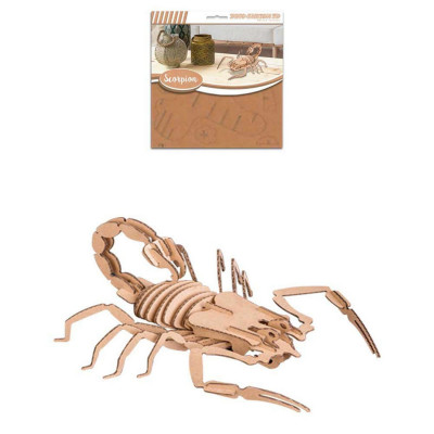 Déco carton 3D Scorpion