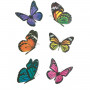 Sticker de Vitre Papillon - électrostatique