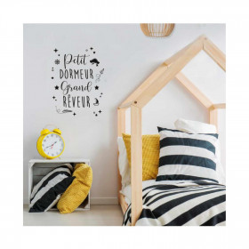 Sticker Enfant Petit Dormeur - Déco Murale Magique ✨ Chambre Bébé