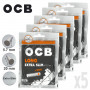 Lot de cinq paquet de Filtre OCB Long Extra Slim -- filtration de qualité