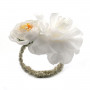Bracelet spécial Mariage fleurs blanches