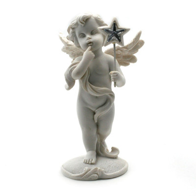 Ange à la Baguette Magique, Figurine Ange, Statuette Angelot