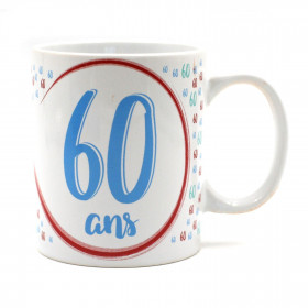 Mug - 60 ans et son message unique spécial Anniversaire, Mug Cadeau, Mug Anniversaire