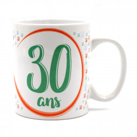 Mug - 30 ans à message unique spécial Anniversaire,Mug Cadeau, Mug Anniversaire