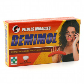 Boite de Médicament Bonbon Humoristique - Pilules Miracles Demimol