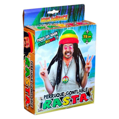 Perruque Gonflable Rasta