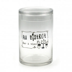 Bocal en verre multi-usage Collection AU BISTROT - 16.5 cm