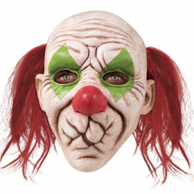 Masque Adulte Latex ? Clown Bouche Cousue