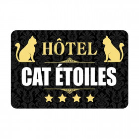 Tapis Animaux Petit Modèle ? Hotel Cat Etoiles