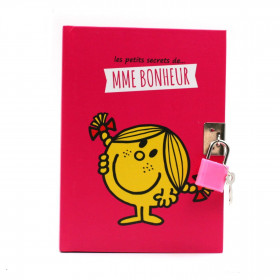 Carnet NoteBook Secret Monsieur Madame ? MME Bonheur