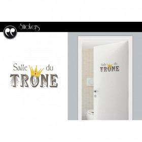 Stickers Salle du Trône - 1 Planche 20 x 70 cm