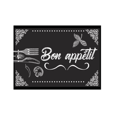 Tapis de Cuisine Bon Appétit - Modèle 1