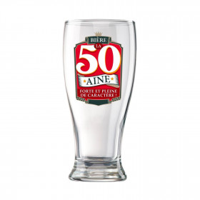 Verre à Bière - 50 Ans