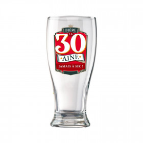 Verre à Bière - 30 Ans
