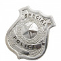 Badge de Police en Métal