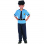 Costume Enfant Policier Taille 5-6 ans (S)