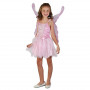 Costume Enfant Fée Rose Taille 5-6 ans (S)