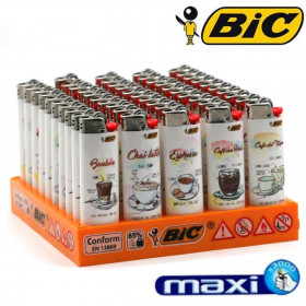 Lot de 50 briquets Maxi BIC illustrés