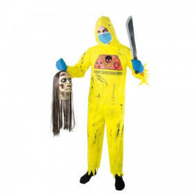Déguisement Halloween - Costume zombie irradié - Taille adulte