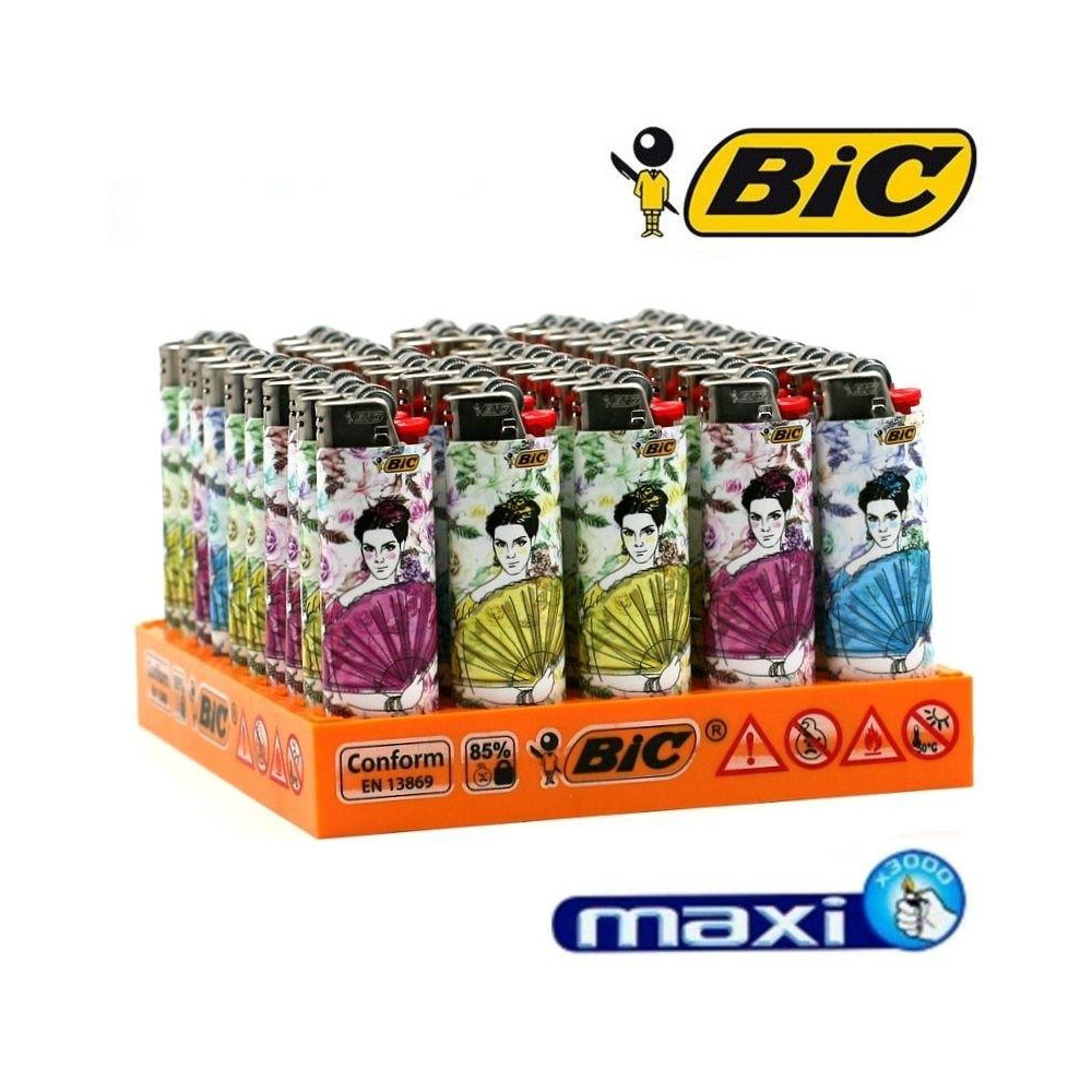Boite de 50 briquets BIC Maxi
