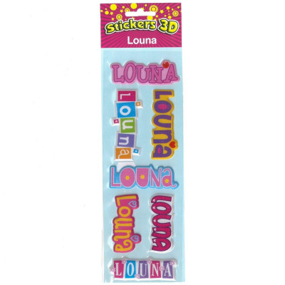 Stickers 3D Louna