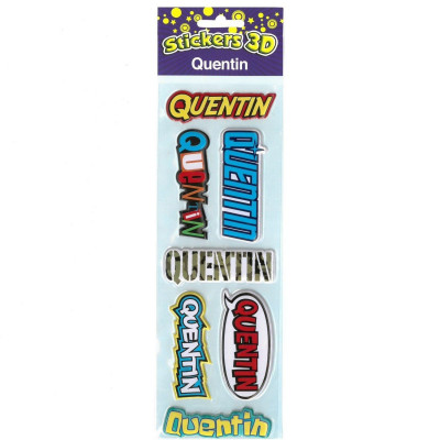 Stickers 3D Quentin