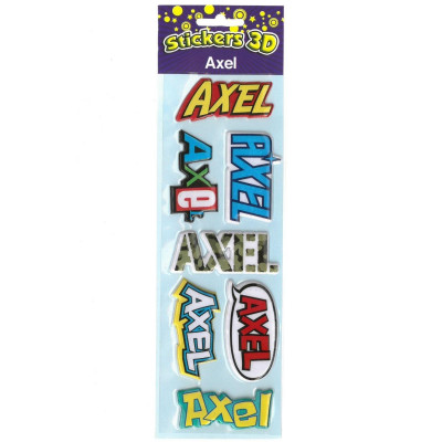 Stickers 3D Axel