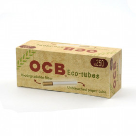 Boite 250 Eco-Tubes avec Filtres Biodégradables - OCB