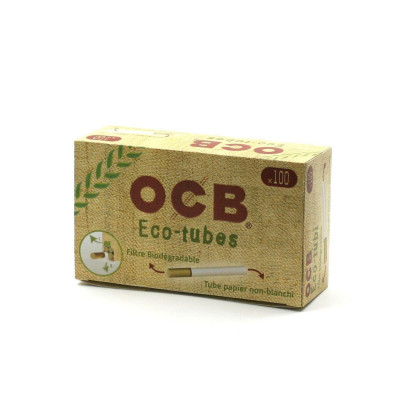 Boite 100 Eco-Tubes avec Filtres Biodégradables - OCB