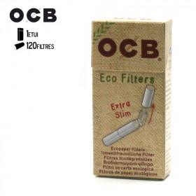 Filtres Biodégradables Extra Slim en Sticks - OCB