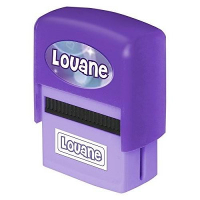 Louane - Tampon Encreur Personnalisé avec Prénom