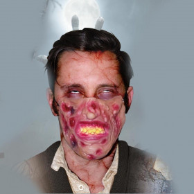 Masque Bouche Zombie - Horror Party