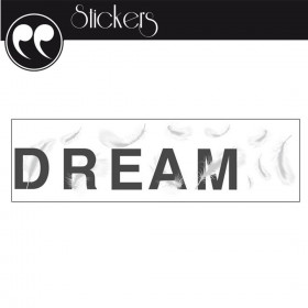 Stickers Citation - Dream