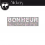 Stickers Citation - Bonheur !