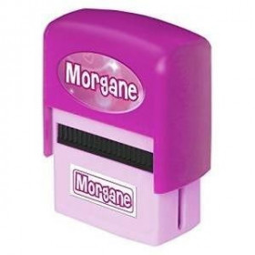Morgane - Tampon Encreur Personnalisé avec Prénom