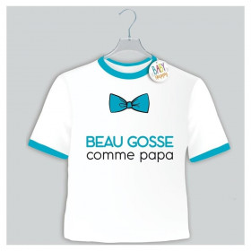 Tee Shirt pour Garçon : Beau Gosse Comme Papa