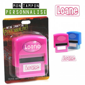 Loane - Tampon Encreur Personnalisé avec Prénom