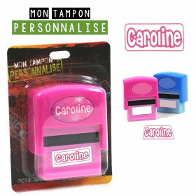 Caroline - Tampon Encreur Personnalisé avec Prénom