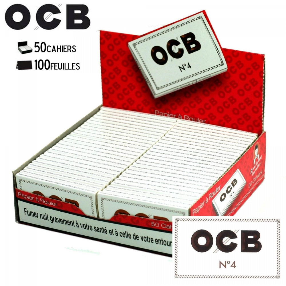 Ocb slim virgin par 32 cahiers + 32 filtres