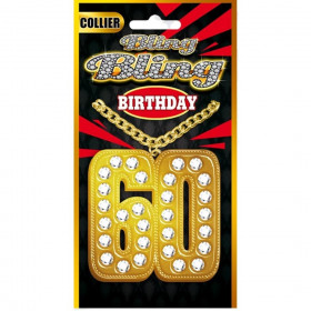Collier Bling Bling - 60ans
